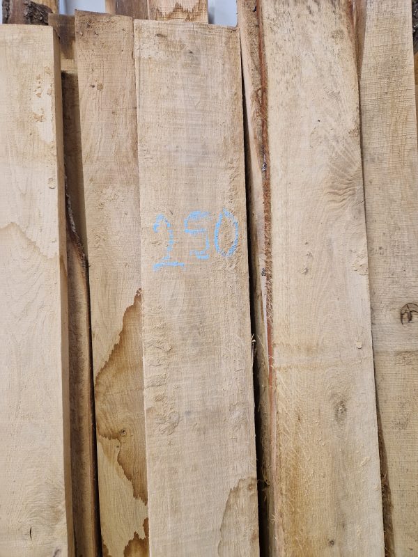 Hyvlad svensk Ek 70x25 mm x 2m