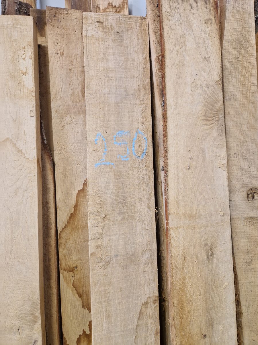 Hyvlad svensk Ek 70x25 mm x 2m